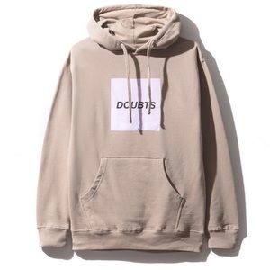 ANTI SOCIAL SOCIAL CLUB Doubts Sand Hoodie NEW